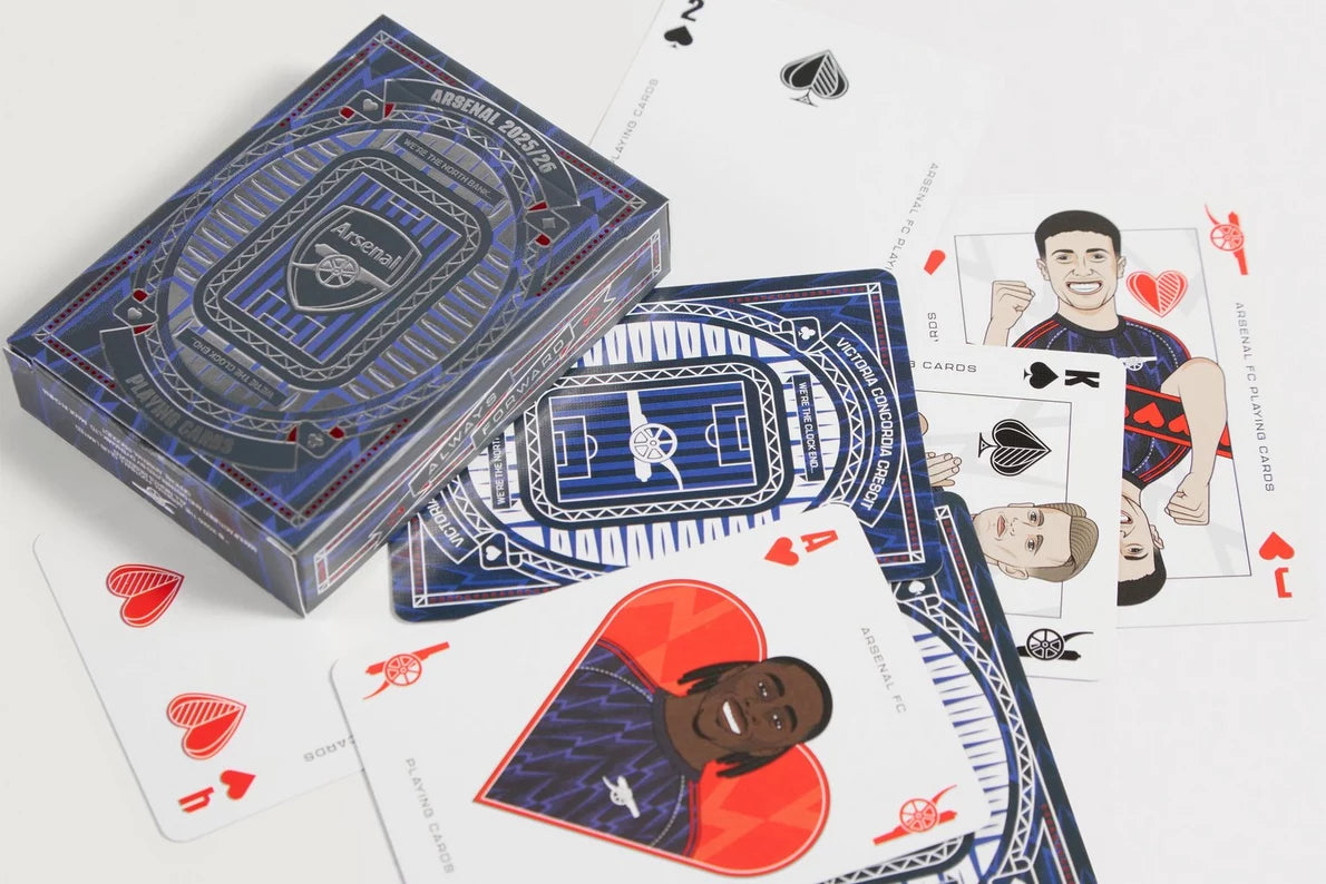 Arsenal Premium Navy Player Pack Cards