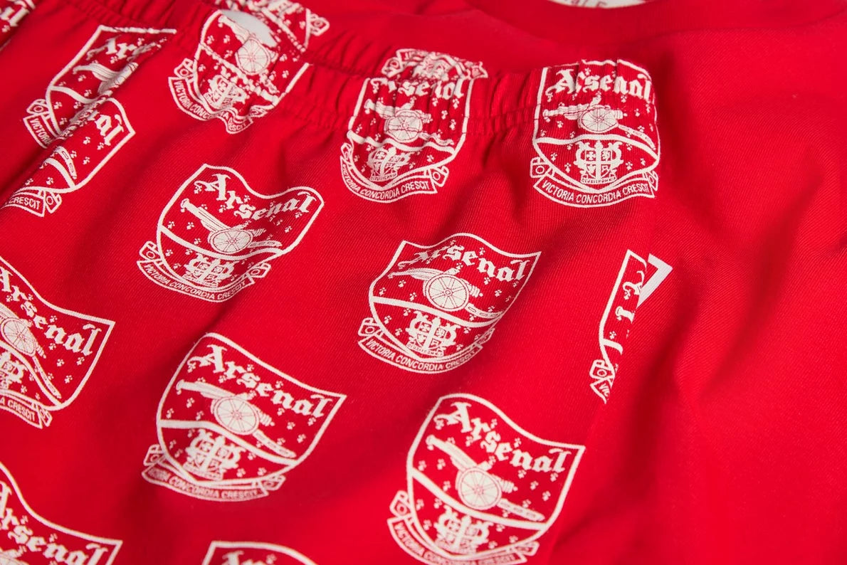 Arsenal Essentials Kids Crest Long Sleeve Pyjama Set