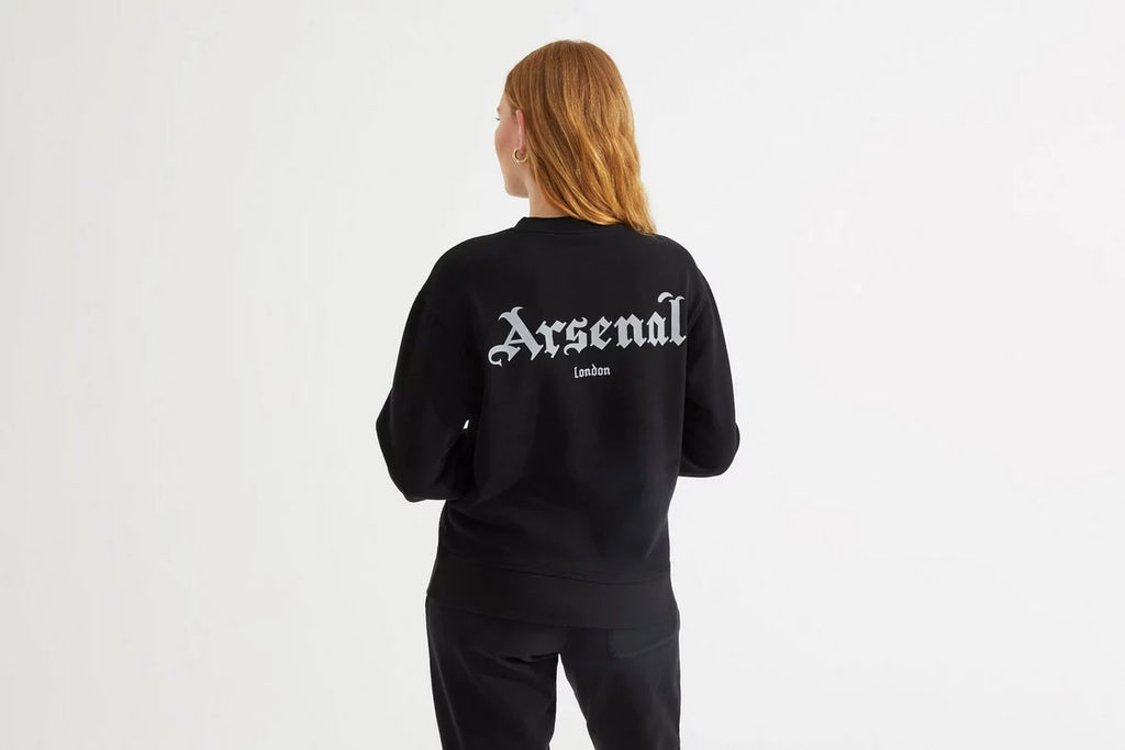 Arsenal Womens Black Concordia Sweatshirt