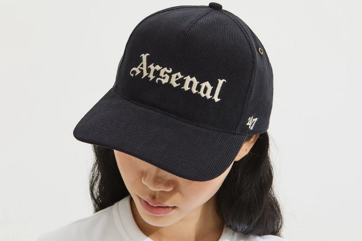 Arsenal 47 Corduroy Gothic Text Cap