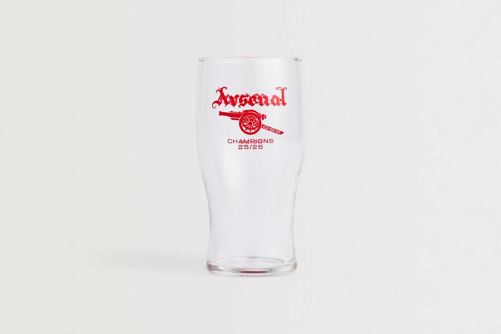 Arsenal Champions 25/26 Pint Glass