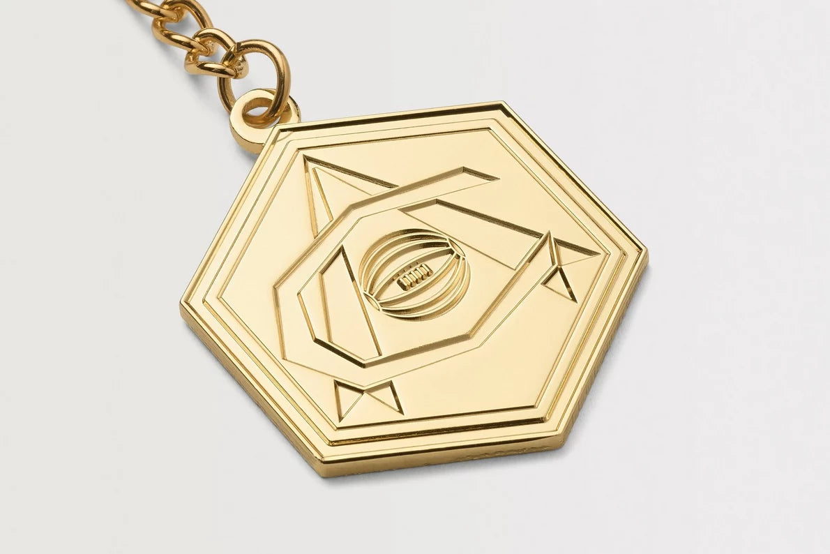 Arsenal Art Deco Keyring