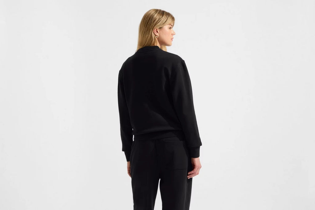 Arsenal Womens Essentials Black Sweatshirt