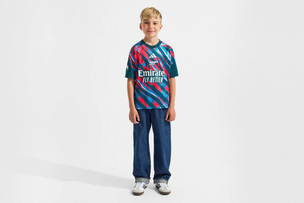 Arsenal adidas Kids 26/27 Pre-Match Shirt