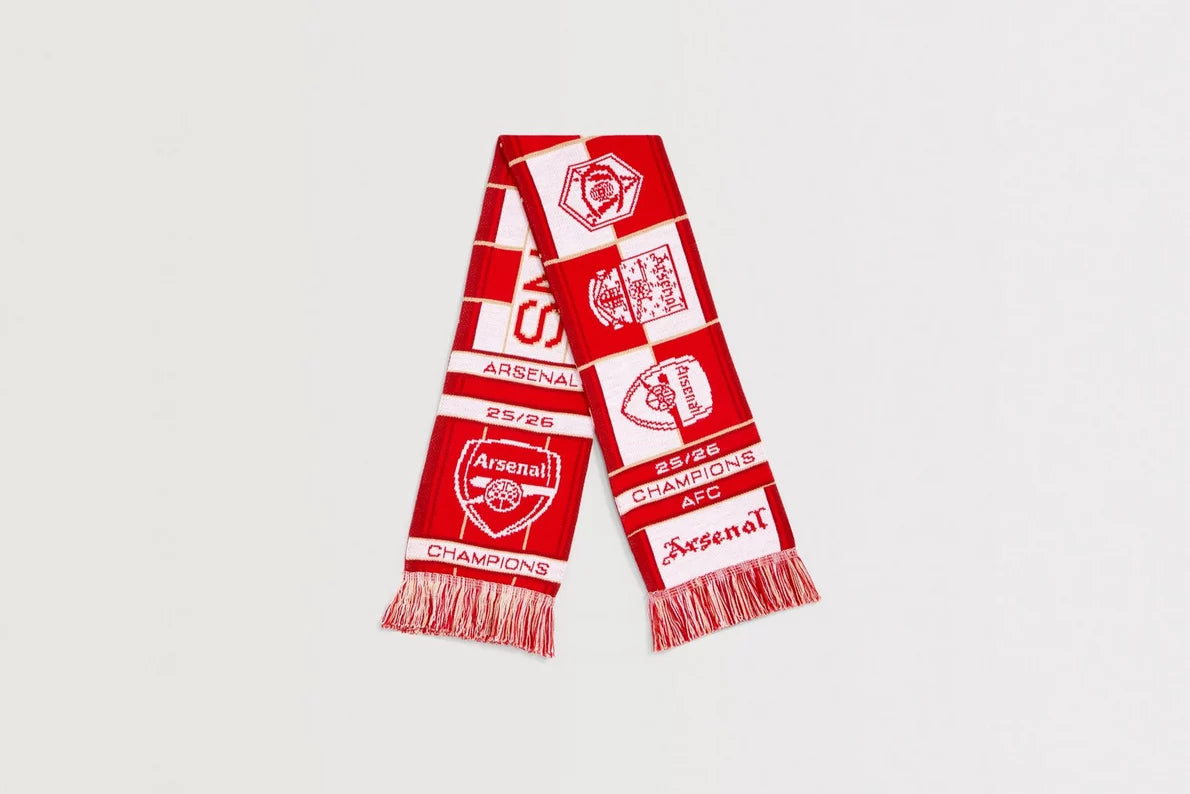 Arsenal Kids Champions 25/26 Scarf