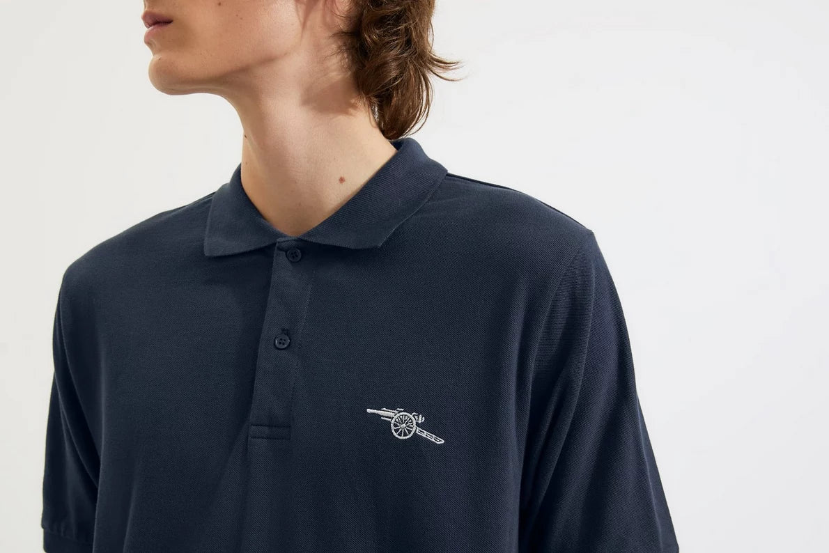Arsenal Navy Cannon Polo Shirt