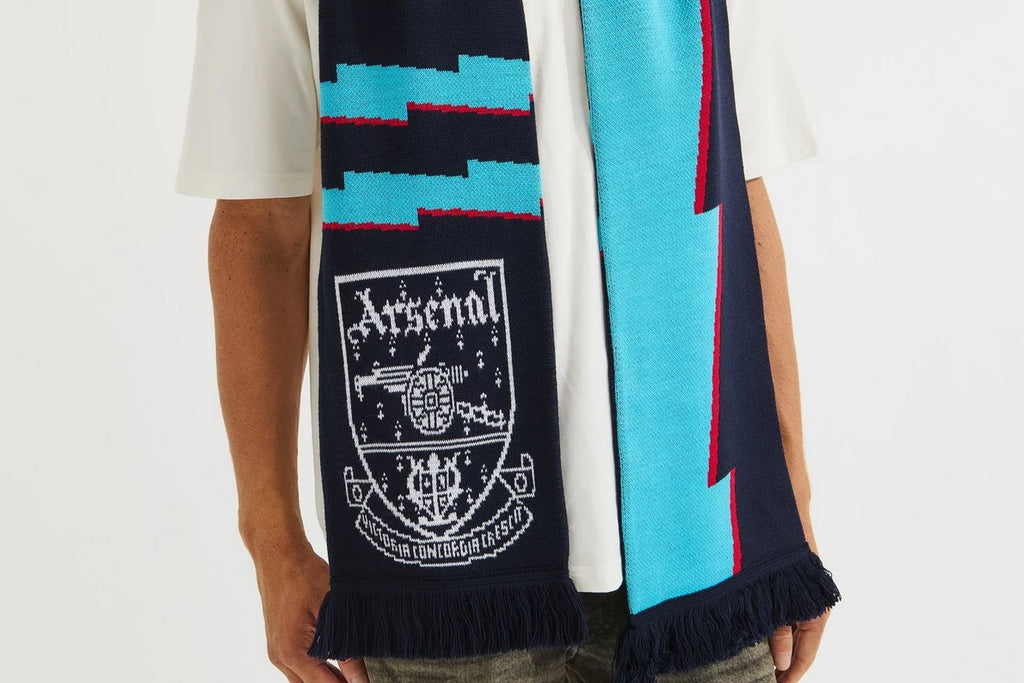 Arsenal Lightning Bolt Scarf