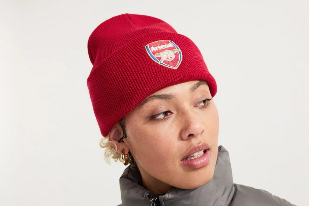 Arsenal 47 Red Crest Beanie