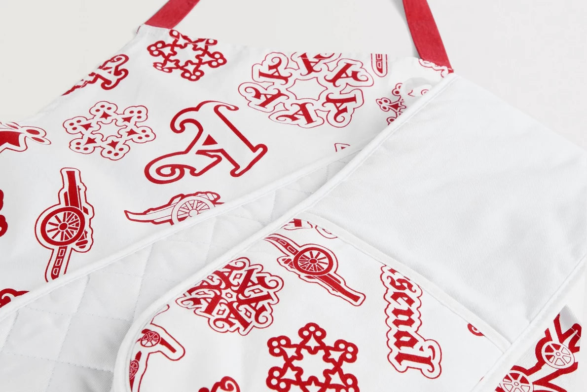 Arsenal Apron, Tea Towel and Oven Glove Set