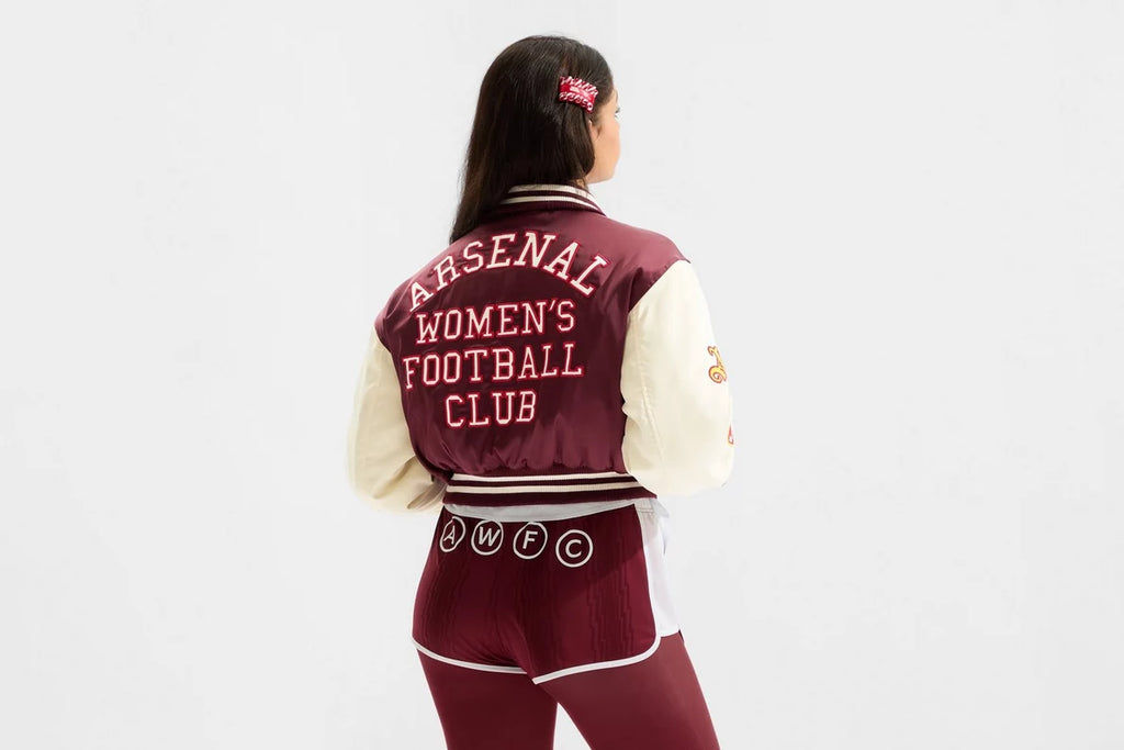 Arsenal AWFC Classics Cropped Bomber Jacket