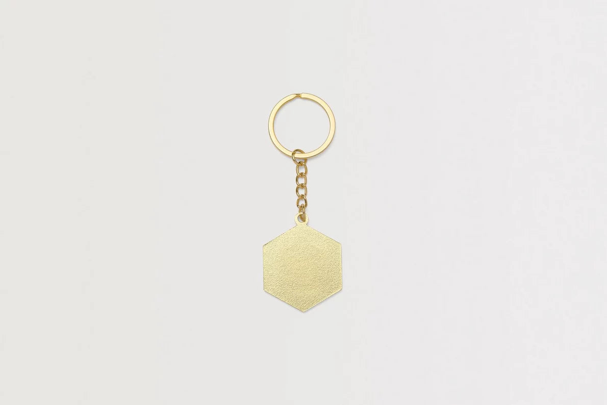 Arsenal Art Deco Keyring