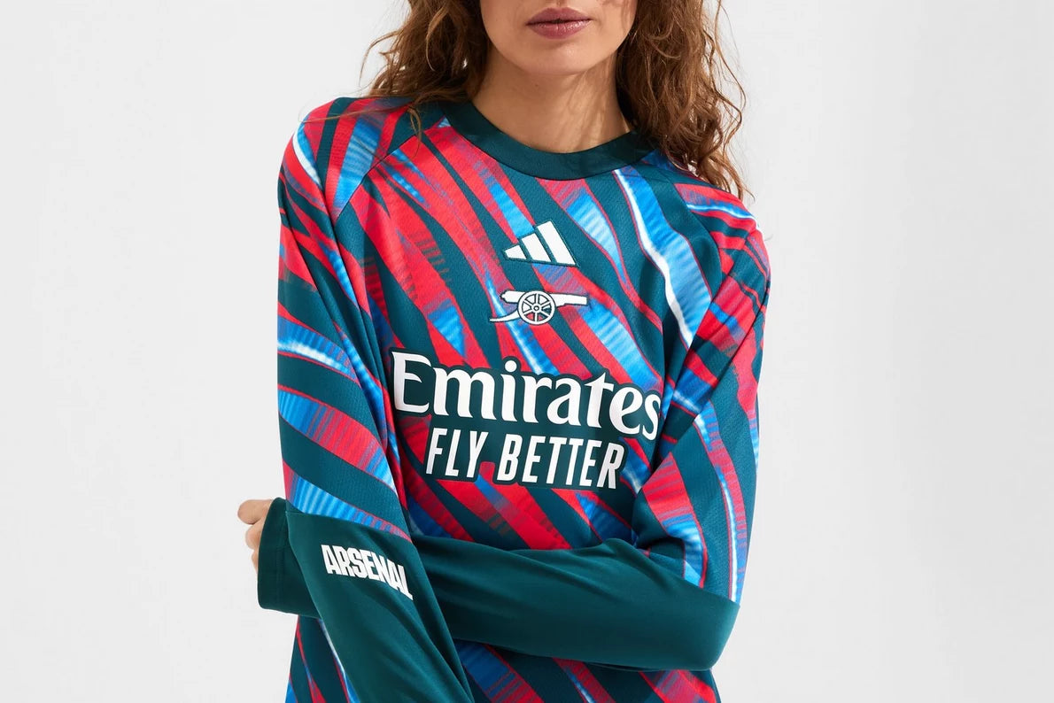 Arsenal adidas Womens 26/27 Pre-Match Warm Top
