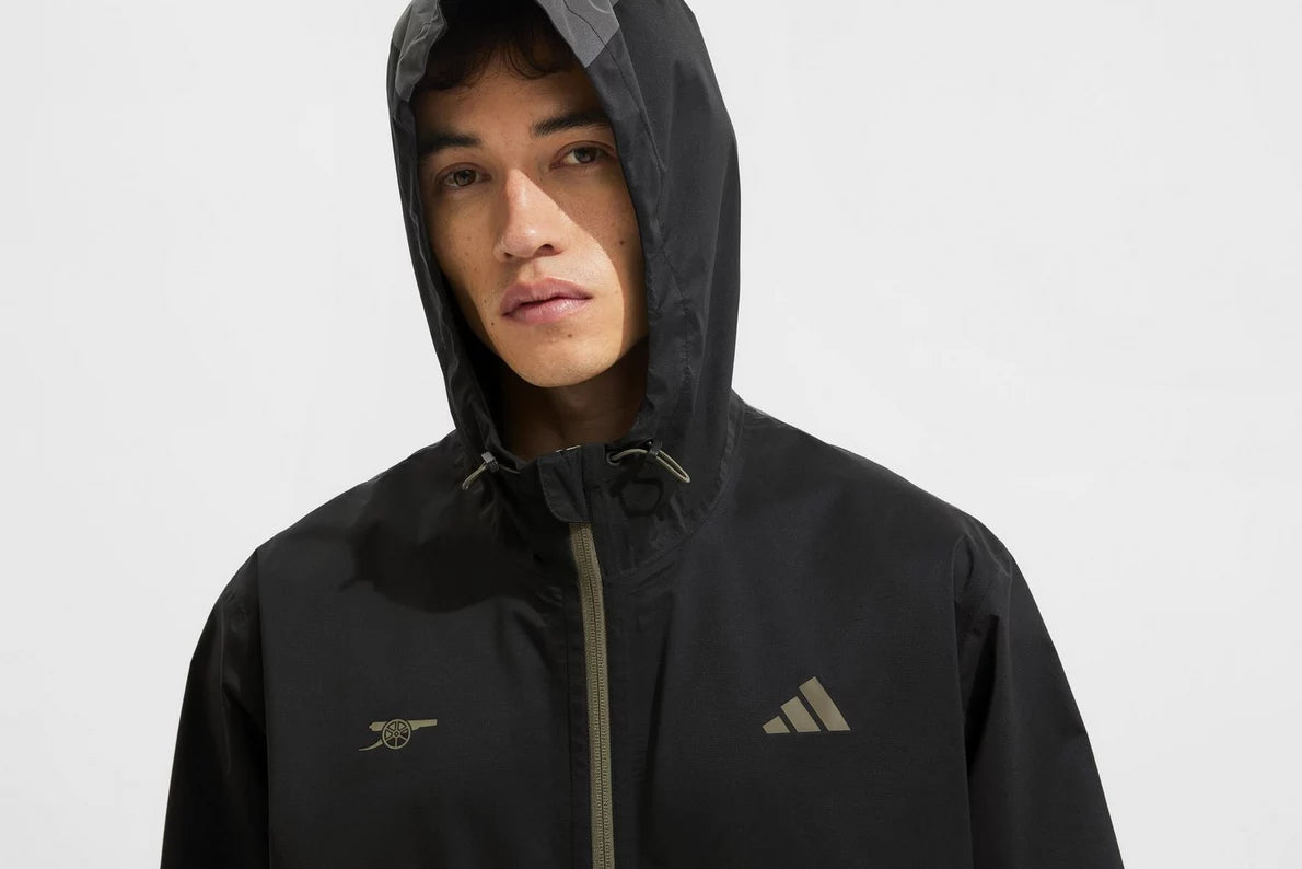 Arsenal adidas Golf Black Jacket