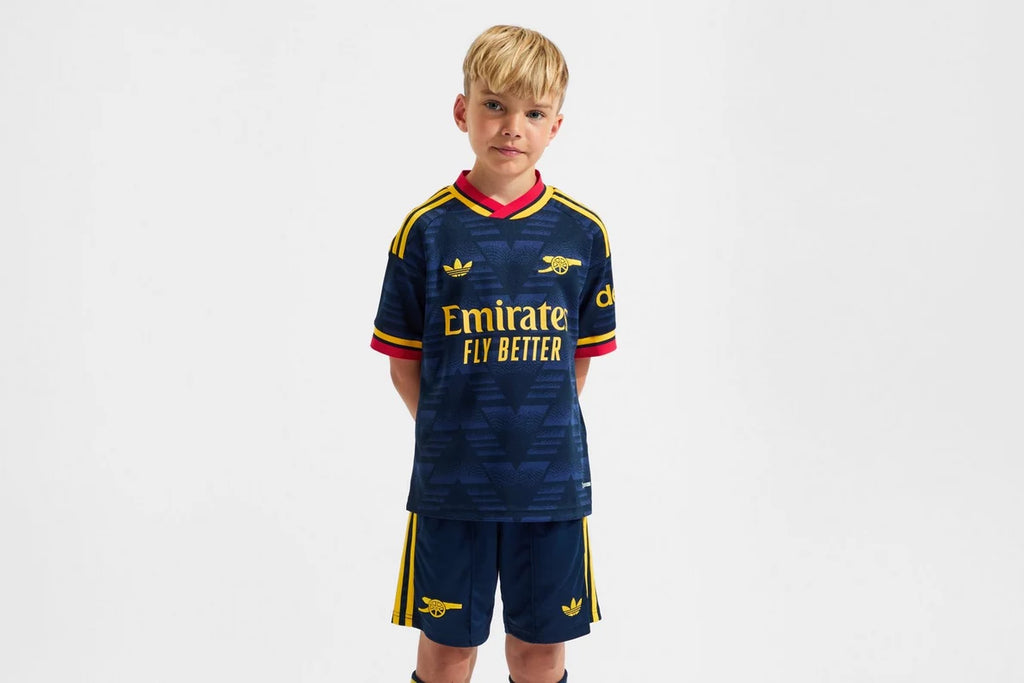 Arsenal adidas Kids Premier League Champions Away Shirt