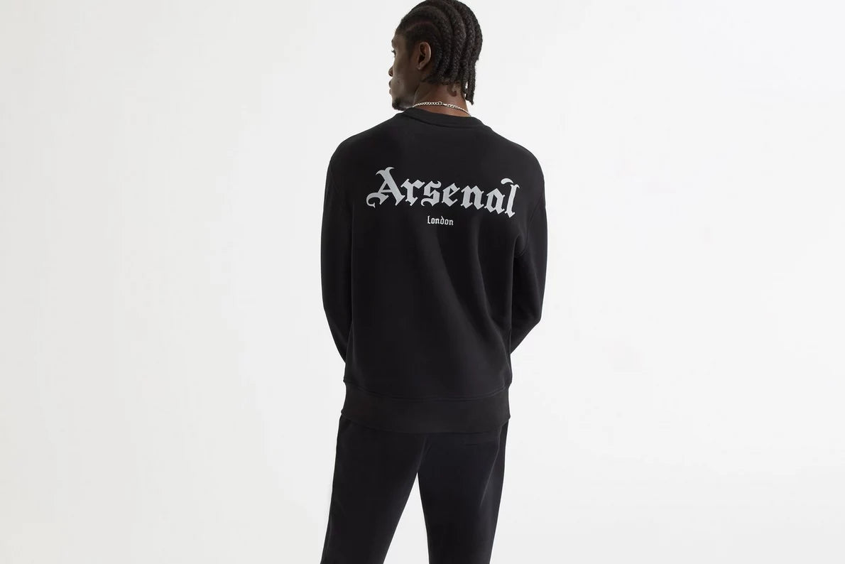 Arsenal Black Concordia Sweatshirt