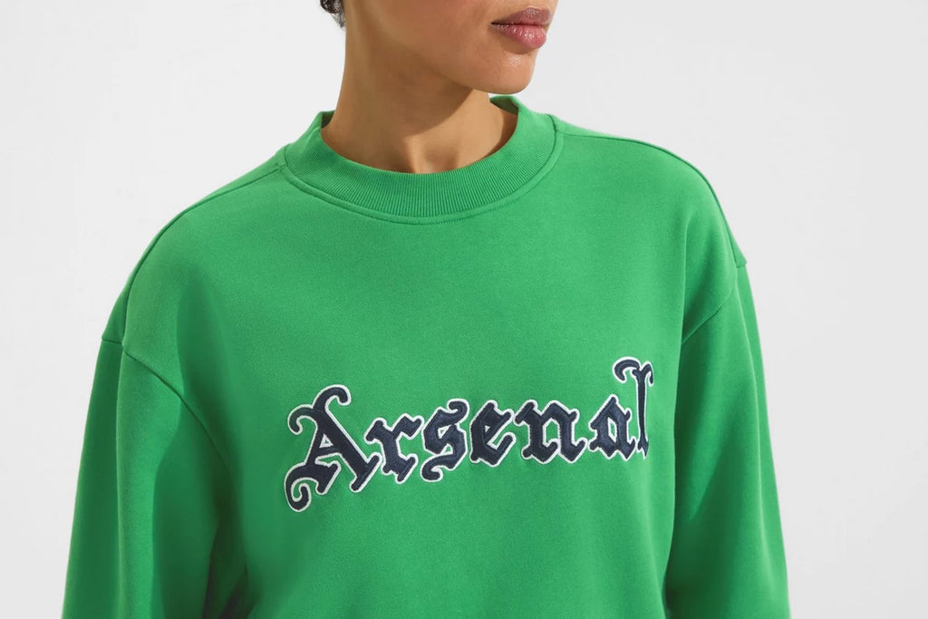 Arsenal Classics Unisex Gothic Green Crew Sweatshirt