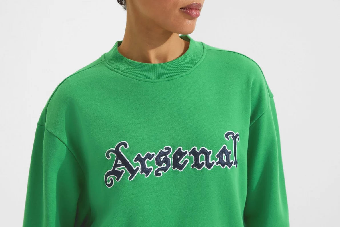 Arsenal Classics Unisex Gothic Green Crew Sweatshirt