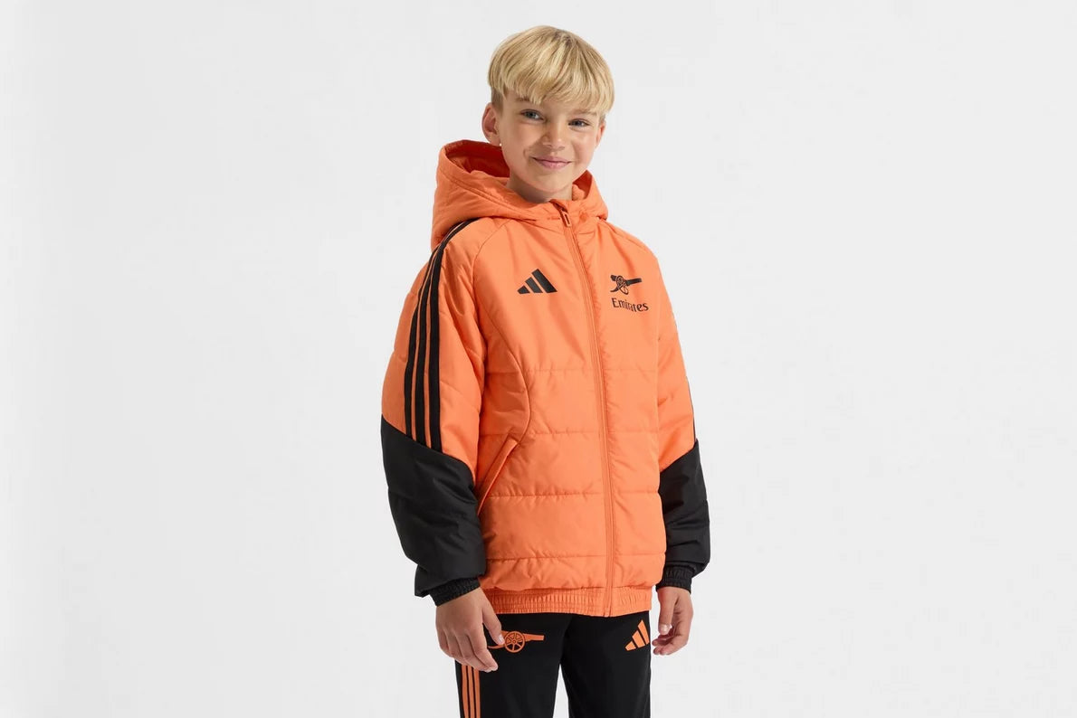 Arsenal adidas Kids 26/27 Orange Training Winter Jacket