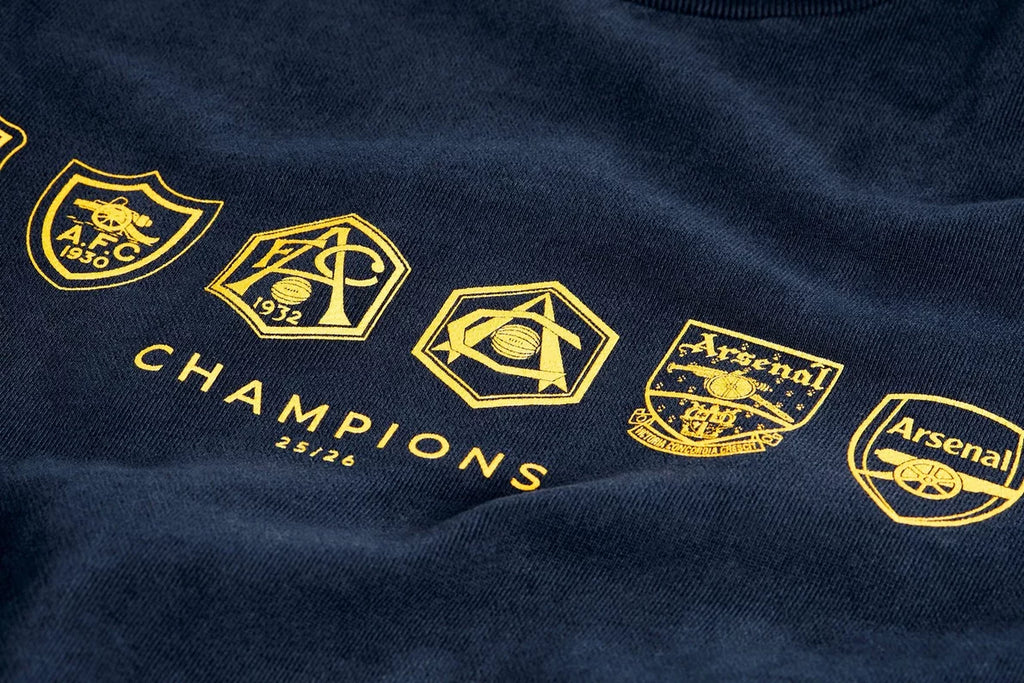 Arsenal Where We Belong 25/26 Navy Sweatshirt