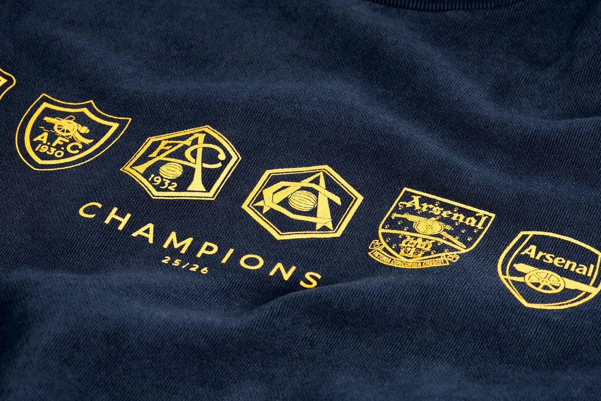 Arsenal Where We Belong 25/26 Navy Sweatshirt