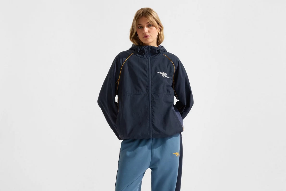 Arsenal Essentials Unisex Navy Windbreaker Jacket