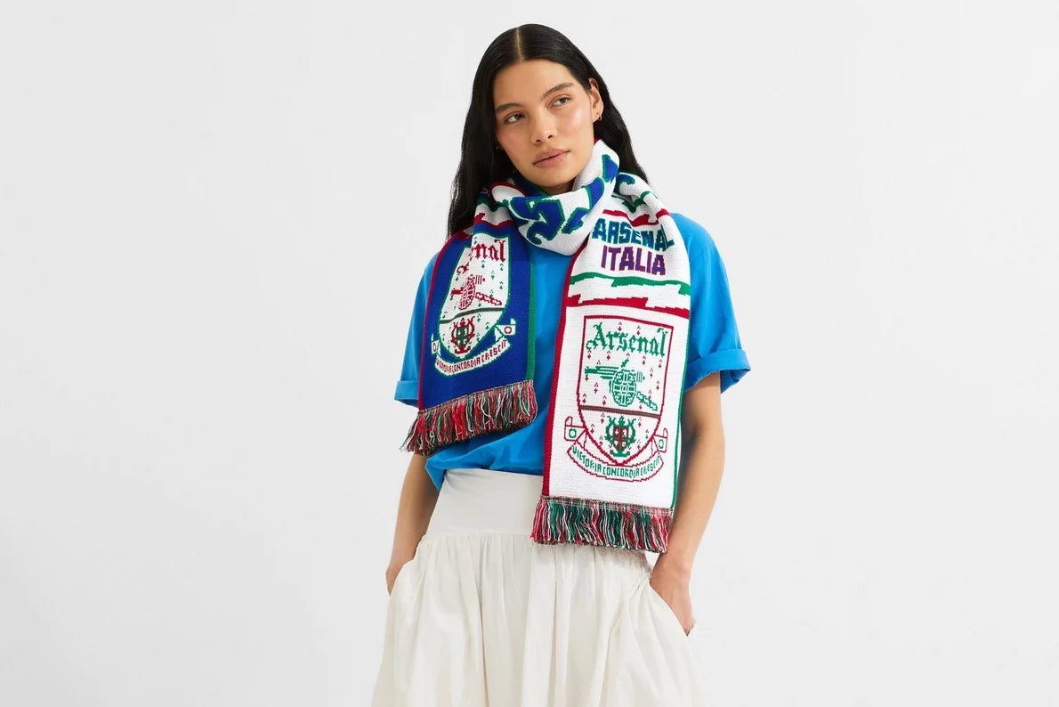 Arsenal Classics Italy Blue Scarf