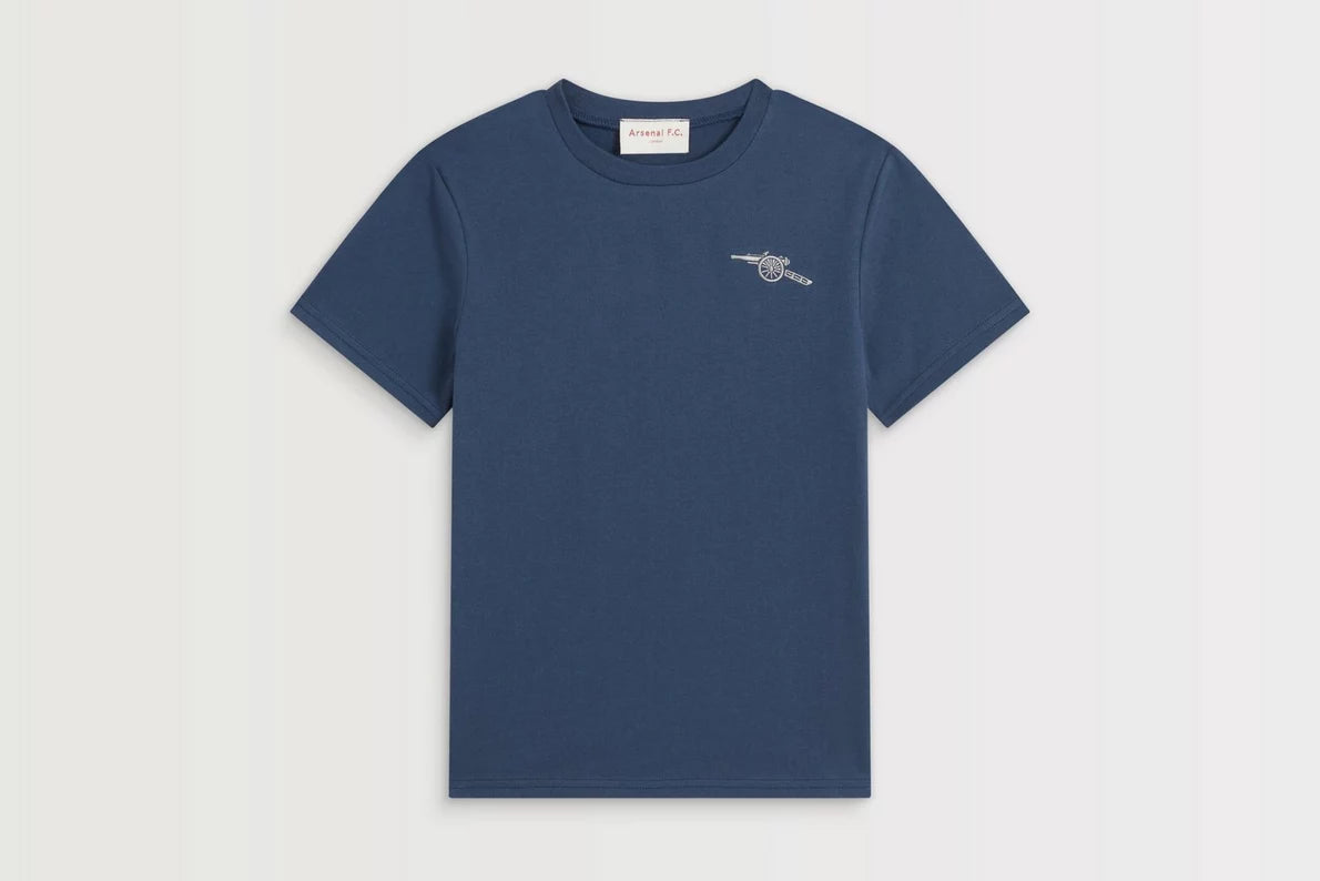 Arsenal Kids Navy Cannon T-Shirt