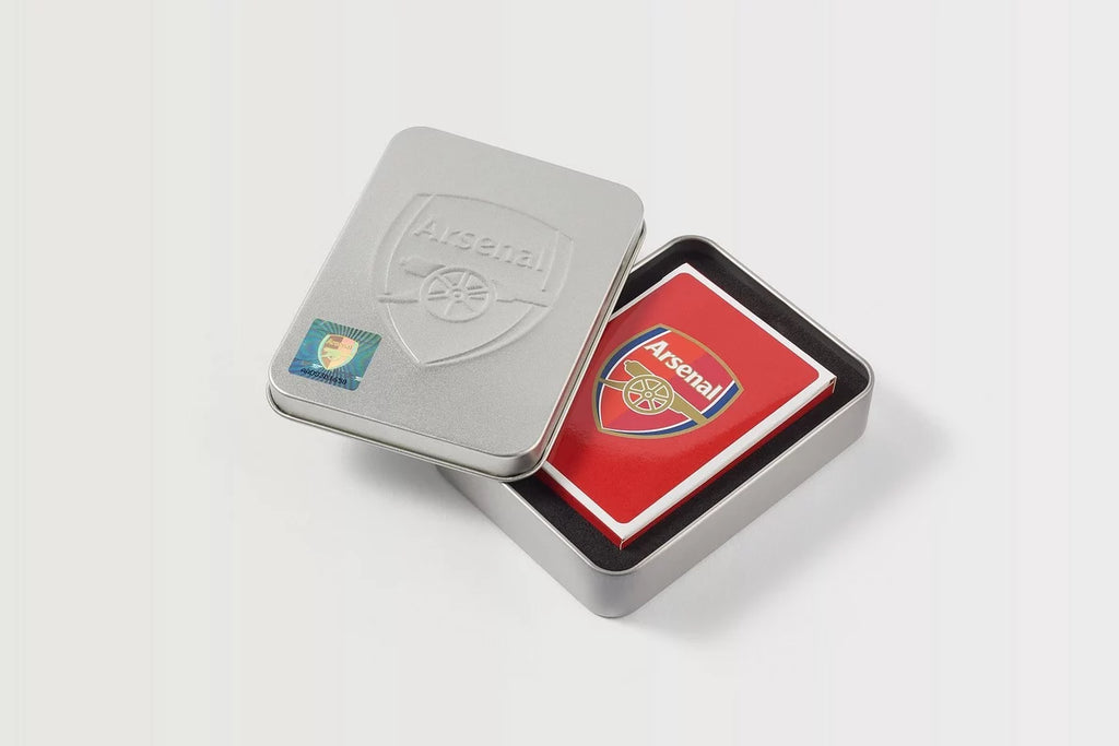 Arsenal Playing Cards in Tin