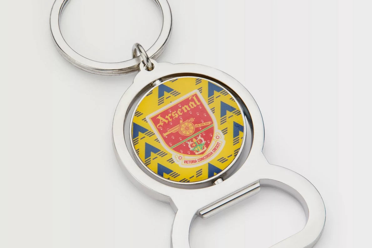 Arsenal Retro Bruised Banana Coaster and Bottle Opener