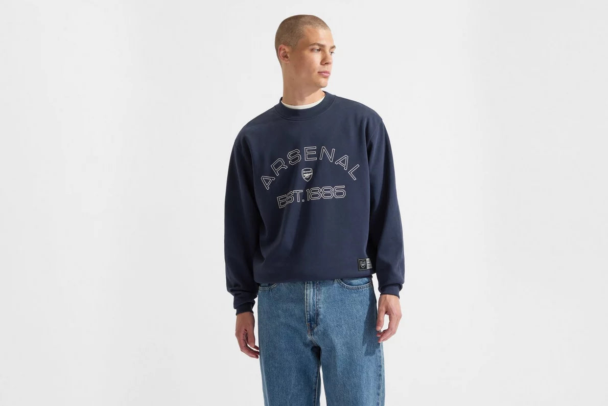 Arsenal Matchday Navy 1886 Sweatshirt