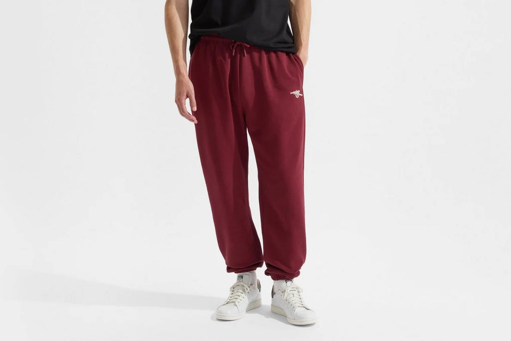 Arsenal Essentials Burgundy Joggers