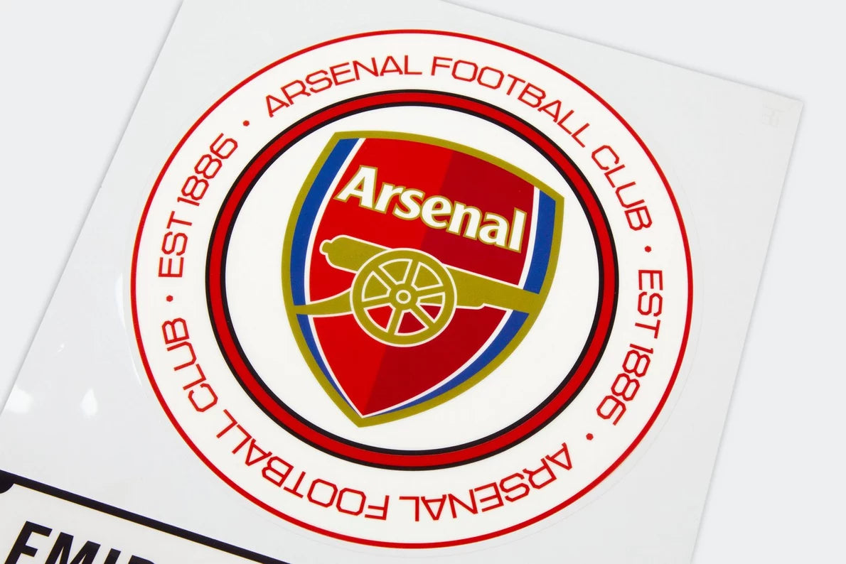 Arsenal Car Sticker Set