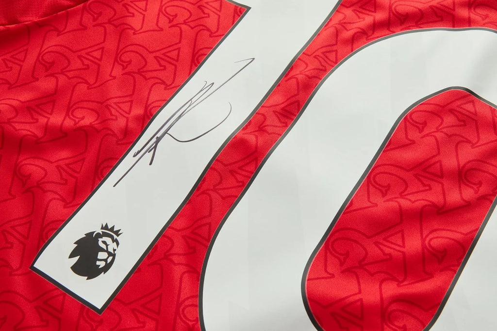 Arsenal 25/26 Home Boxed Signed Shirt EZE