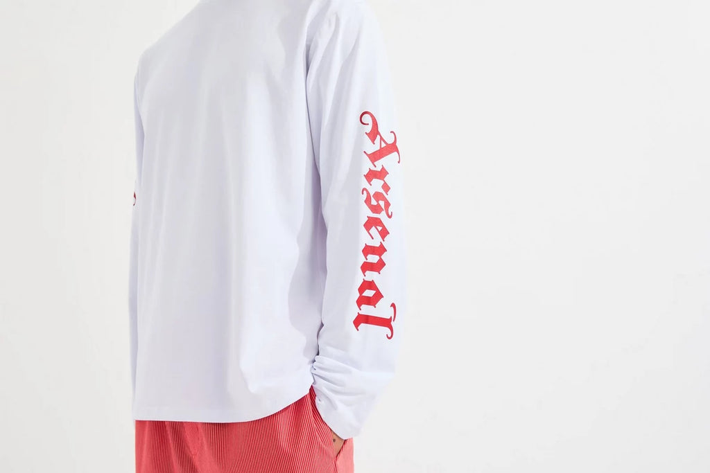 Arsenal Essentials Gothic Stripe Poplin Pyjama Set
