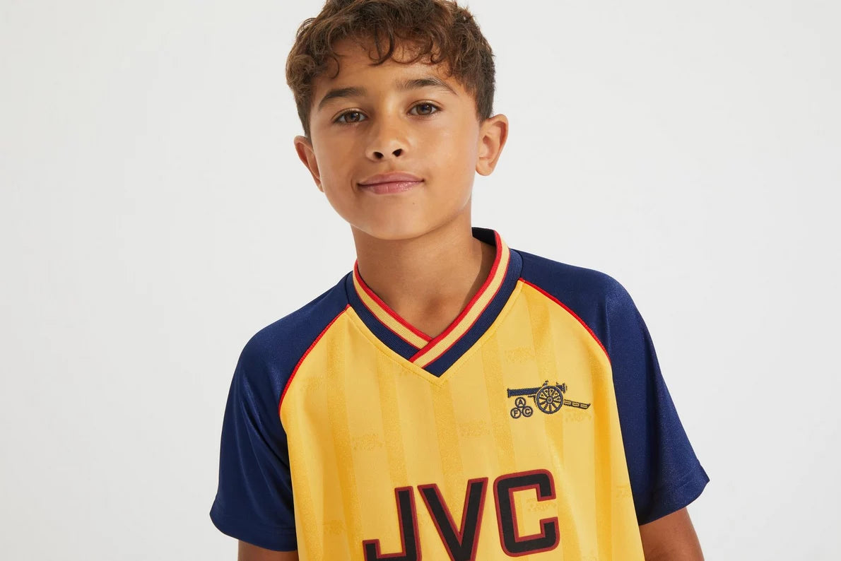 Arsenal Kids Retro 88-89 Away Shirt