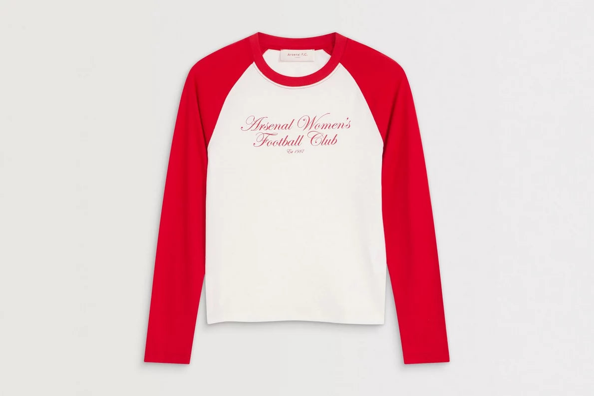 Arsenal AWFC Classics Long Sleeved Raglan Baby T-Shirt