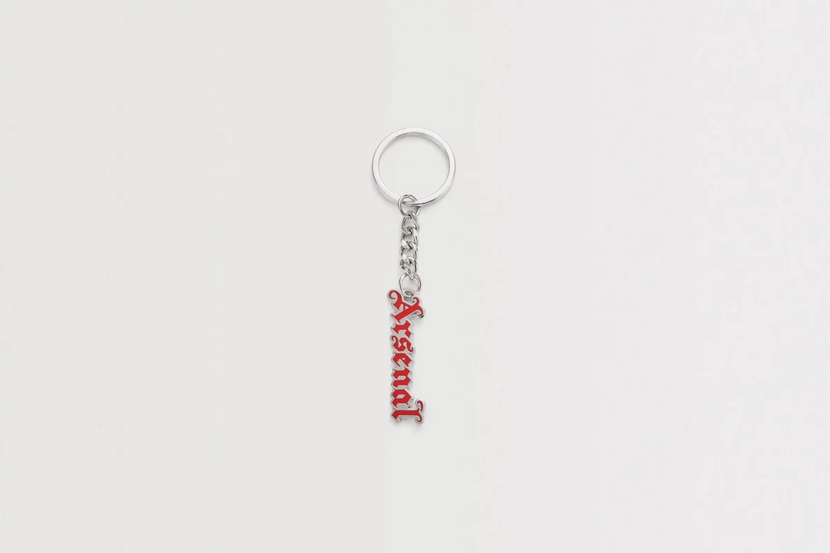 Arsenal Gothic Text Keyring