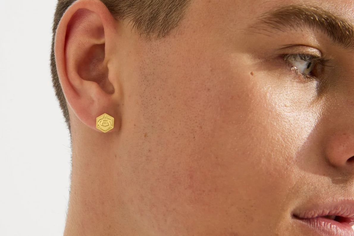 Arsenal Art Deco Earrings