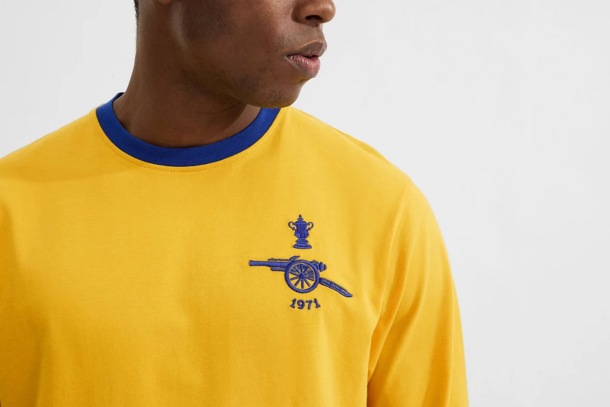 Arsenal Classics 1971 FA Cup Long Sleeved Away Shirt