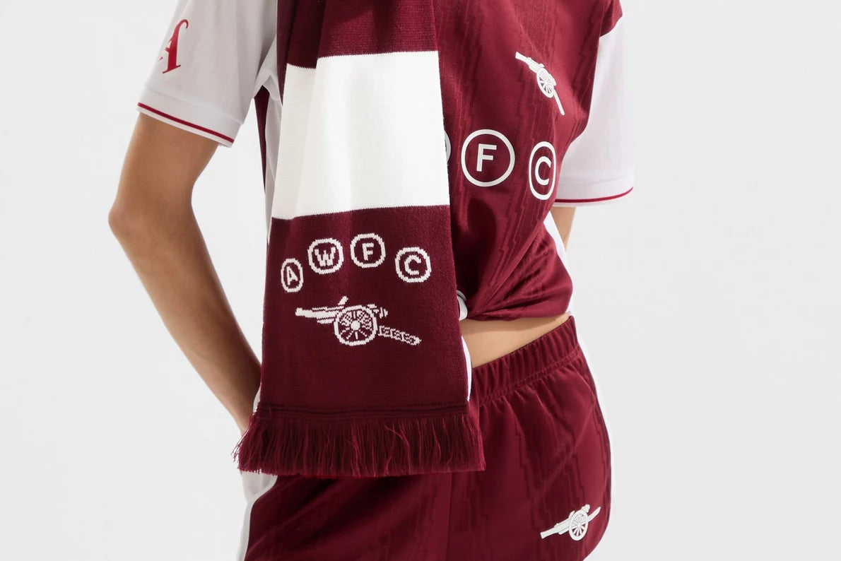 Arsenal AWFC Burgundy Scarf
