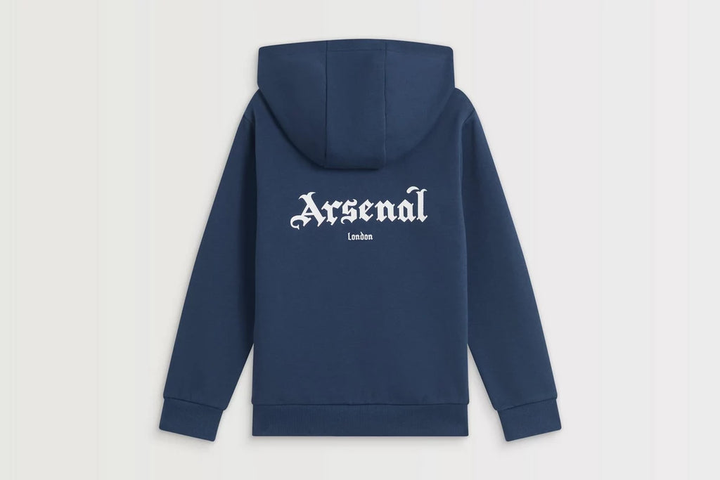 Arsenal Kids Navy Concordia Zip Hoodie