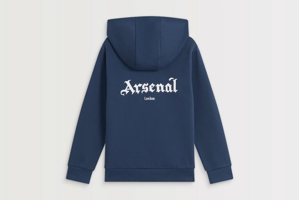 Arsenal Kids Navy Concordia Zip Hoodie