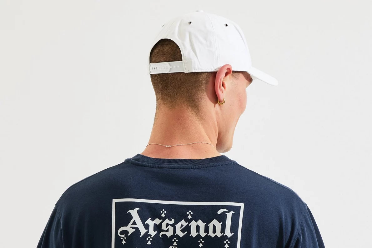 Arsenal 47 White Tonal Gothic A Cap