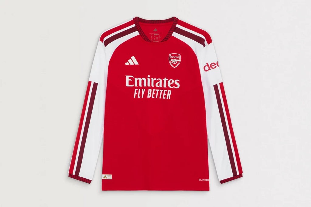 Arsenal adidas Womens 26/27 Authentic Home Long Sleeved Shirt