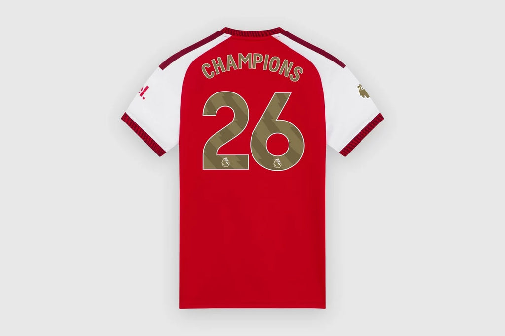 Arsenal adidas Womens Premier League Champions Home Shirt