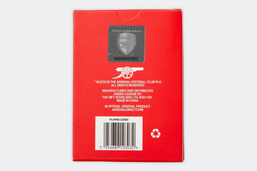Arsenal Playing Cards