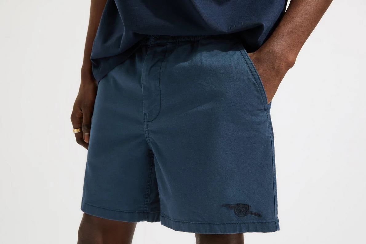 Arsenal Navy Cannon Cotton Shorts