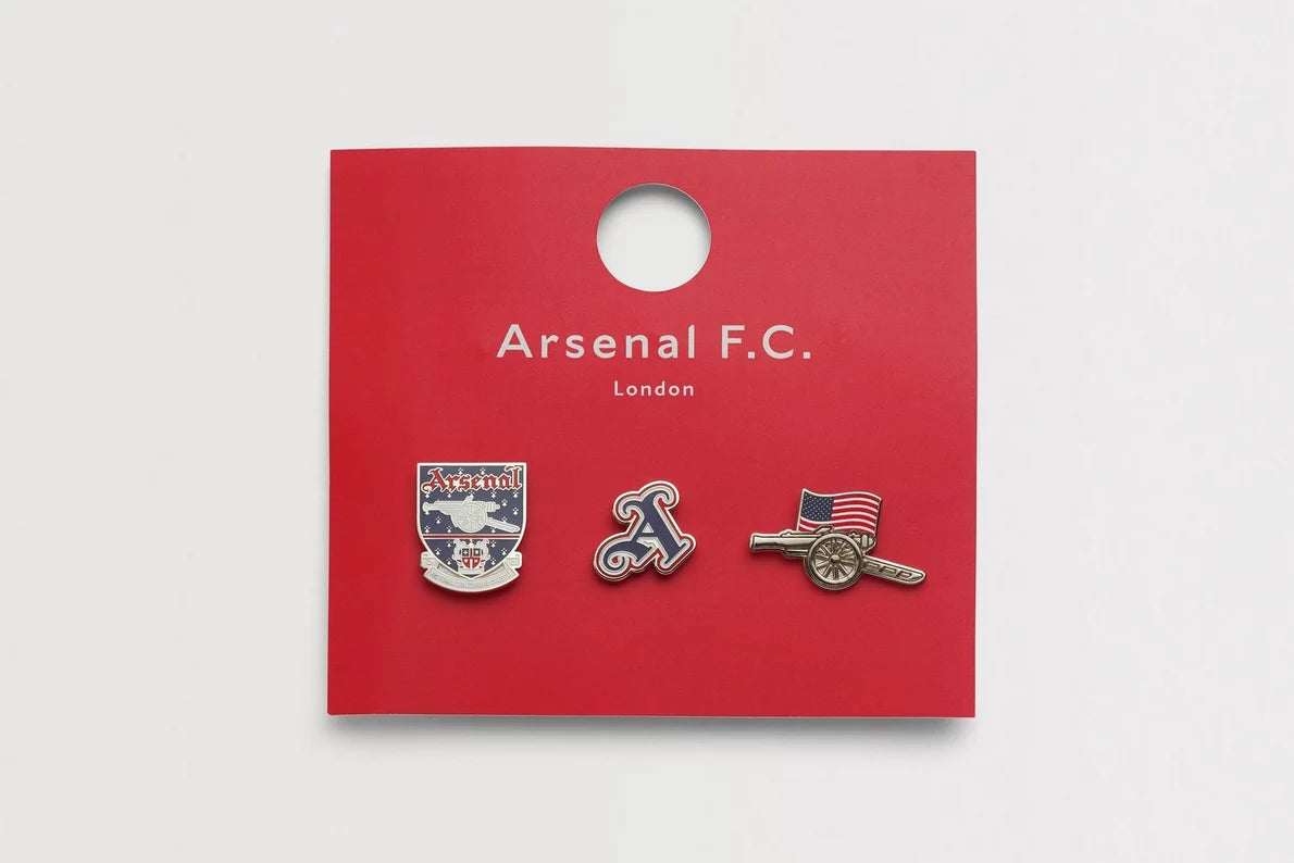 Arsenal Classics USA Navy Pin Badge Set