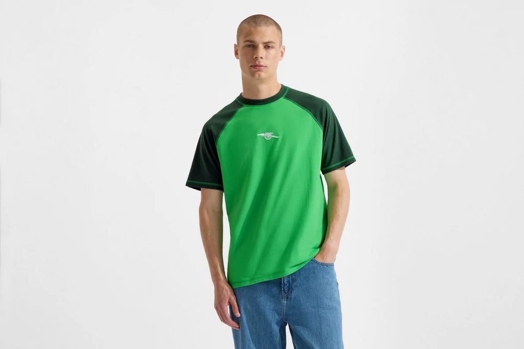 Arsenal Essentials Contrast Green T-Shirt