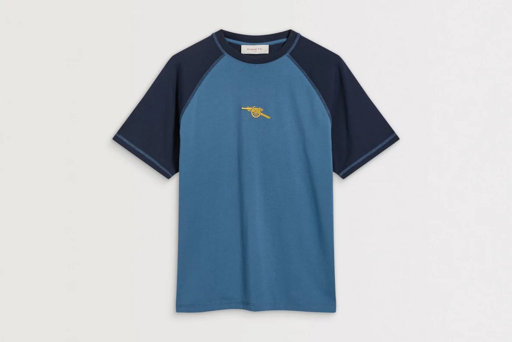 Arsenal Essentials Contrast Blue T-Shirt